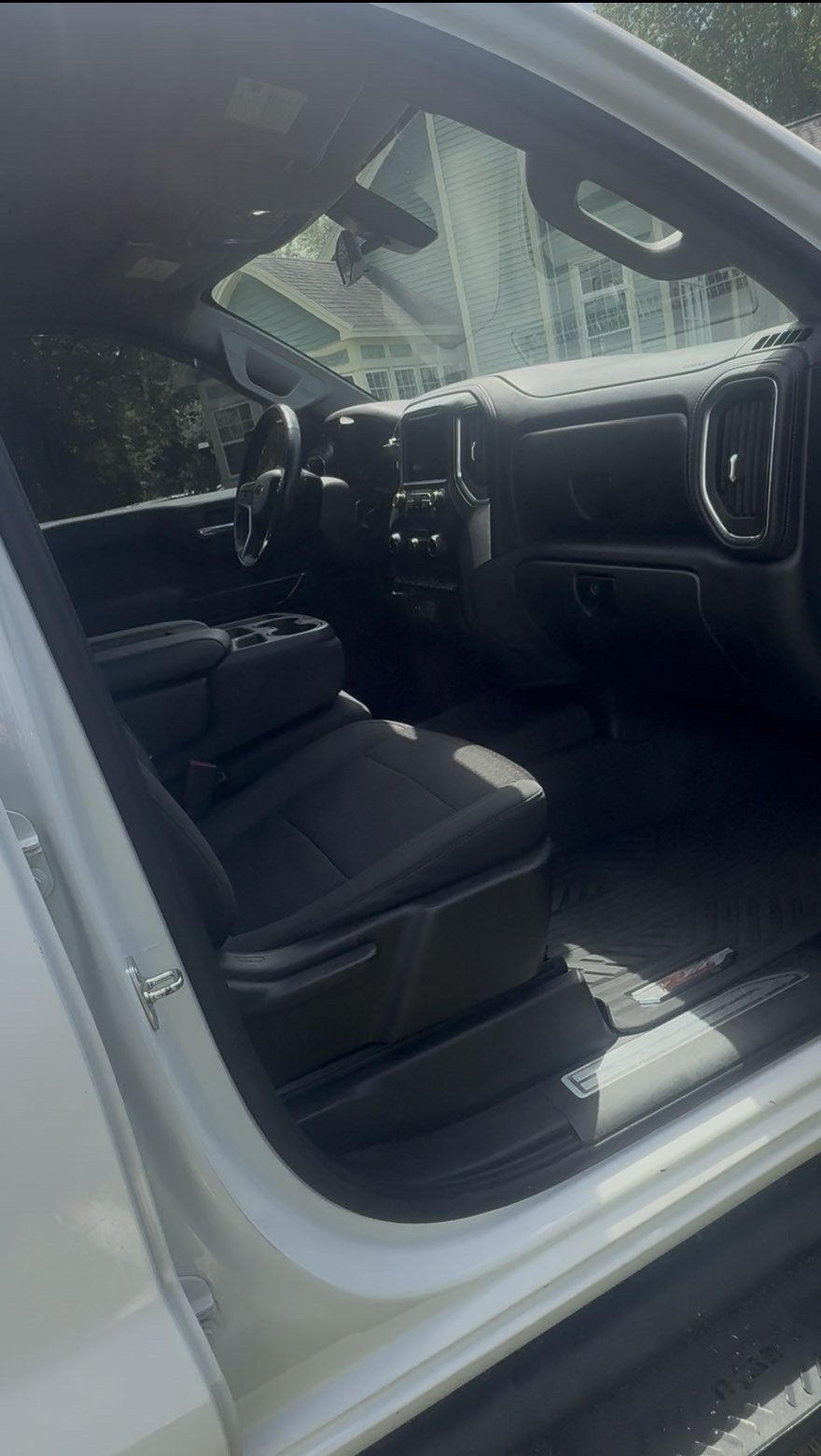 Detailed truck interior and dash