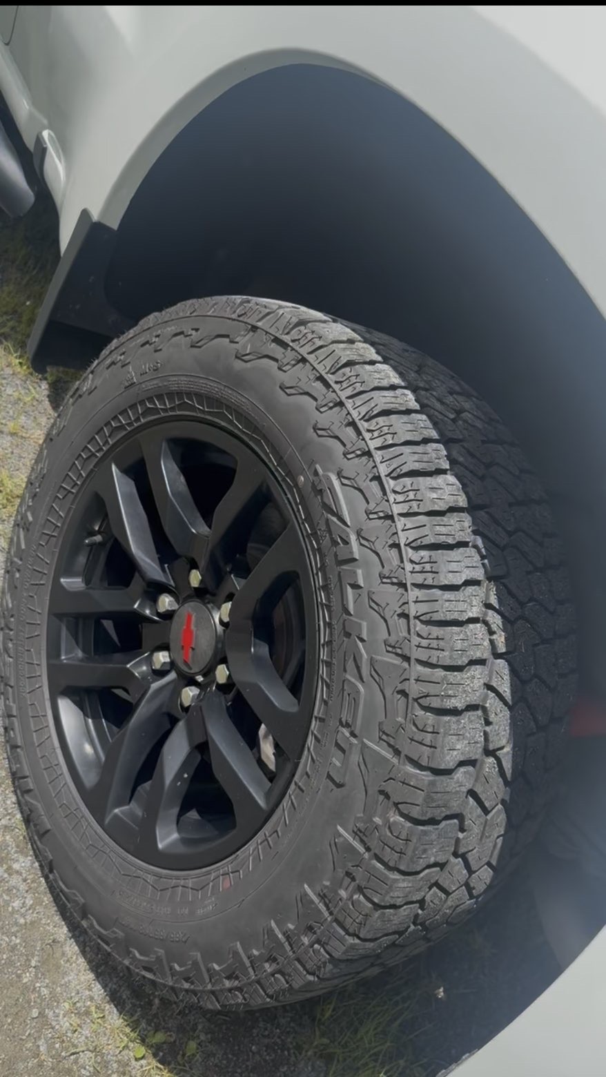 Clean alloy wheel with fresh tire shine